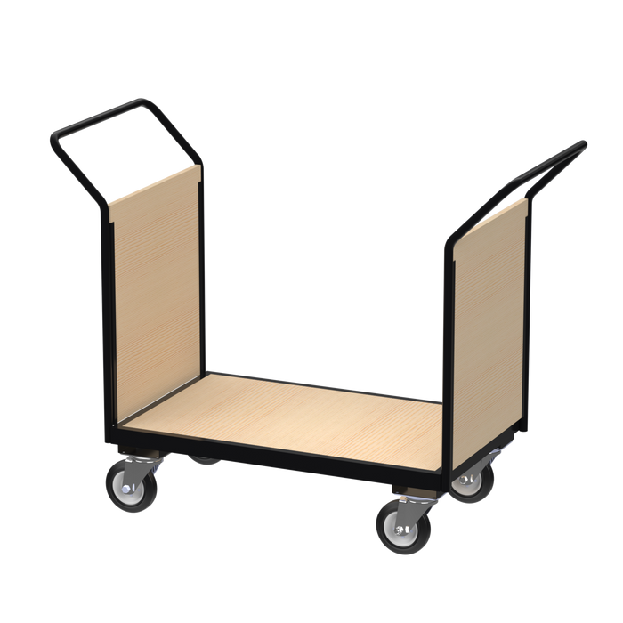 Flatbed Trolley with Panels