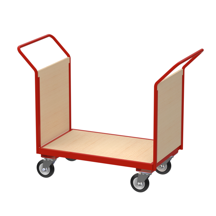 Flatbed Trolley with Panels