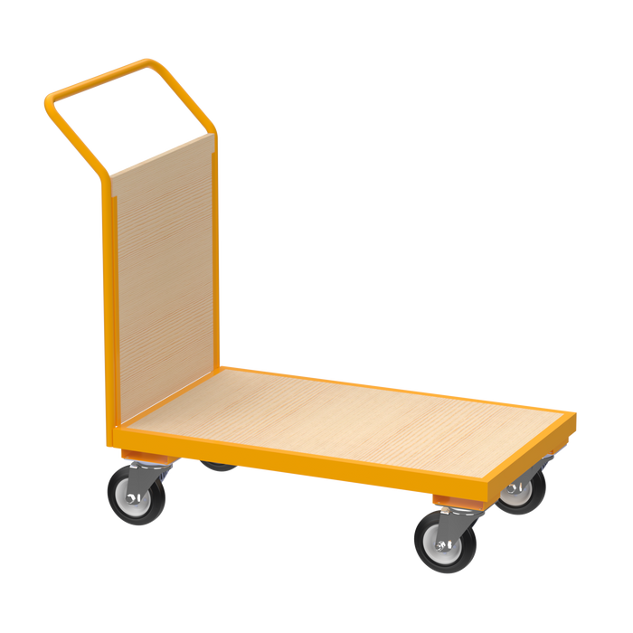 Flatbed Trolley with Panels